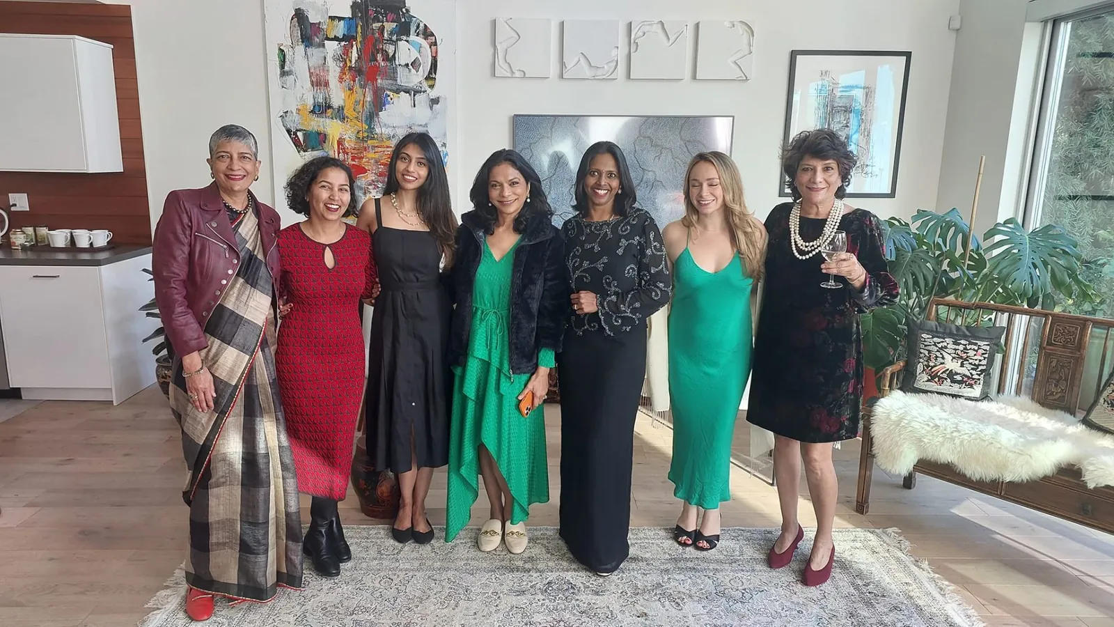 Dr. CeeVee with fellow founders and researchers