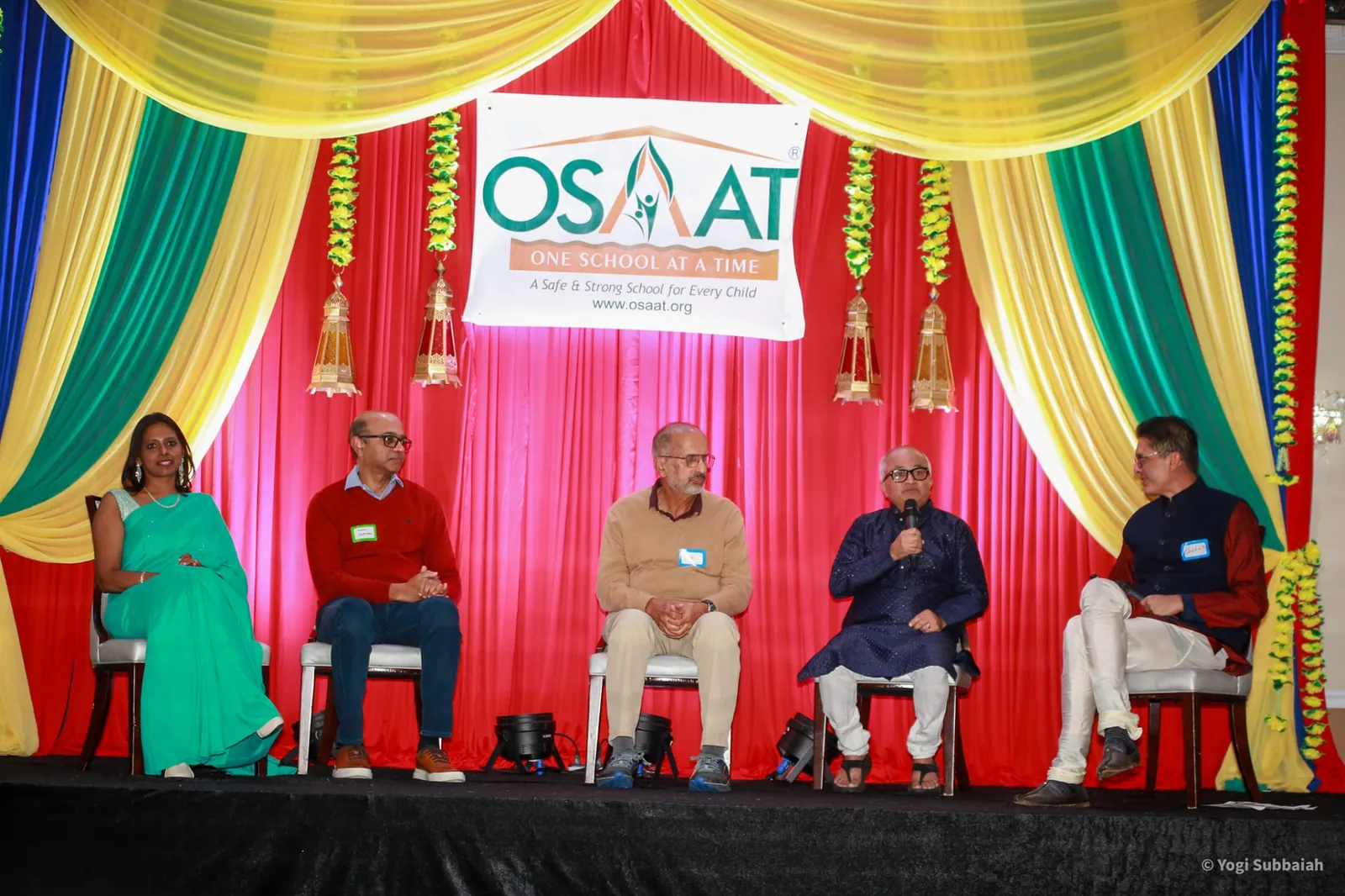 Dr. CeeVee in a panel discussion on education access
