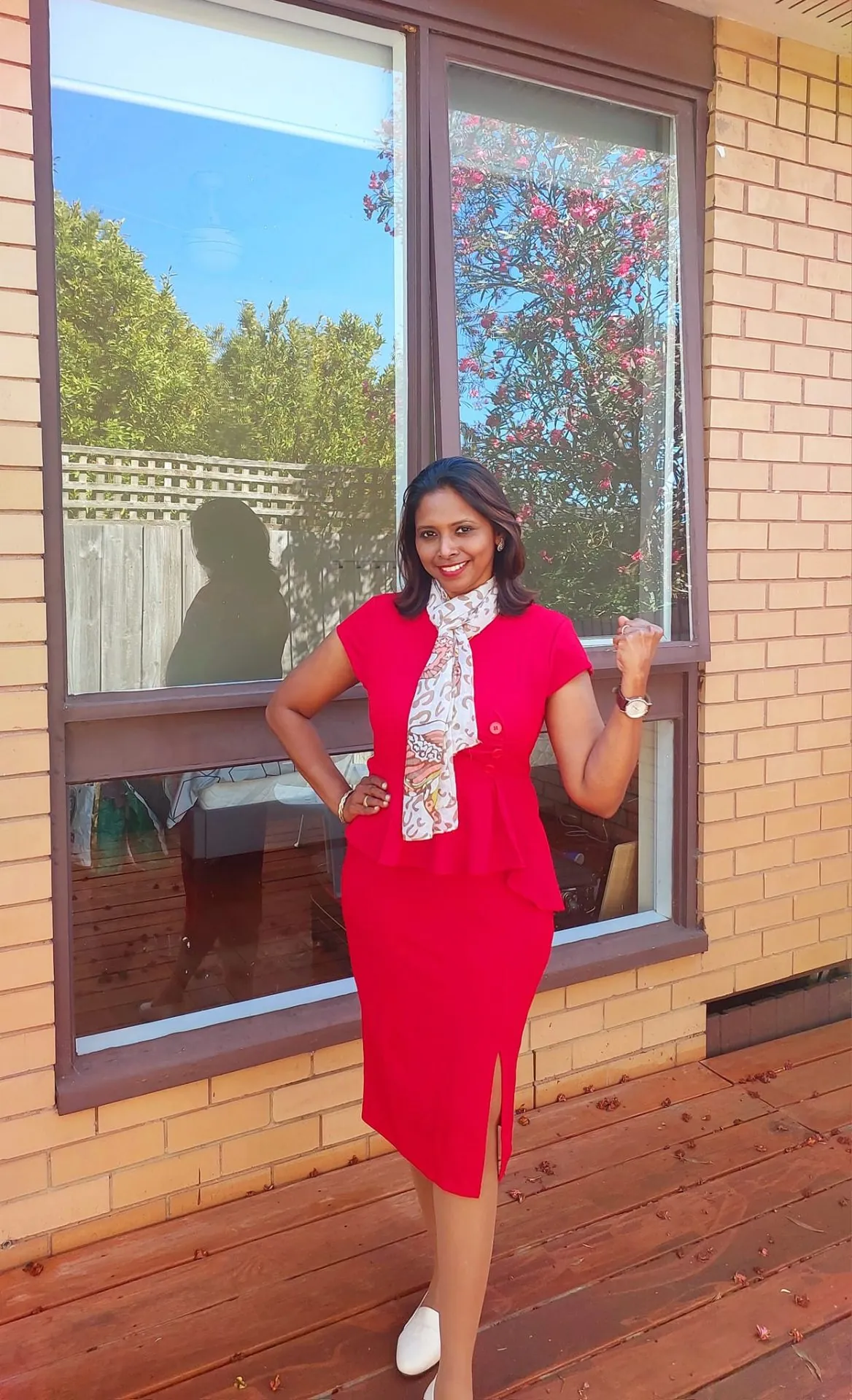 Dr. CeeVee at a professional engagement in Melbourne