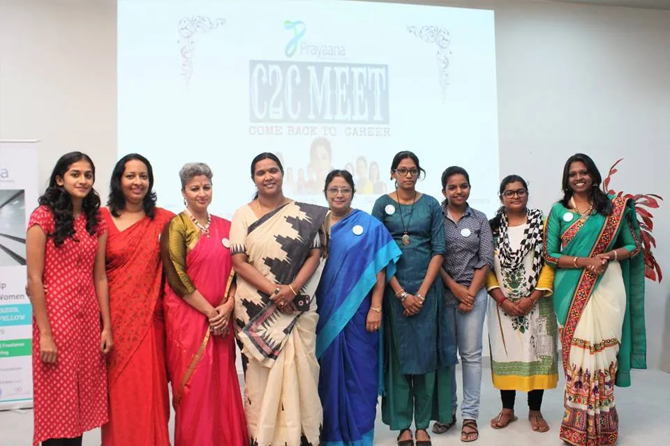Dr. CeeVee with a programme cohort from her earlier initiatives